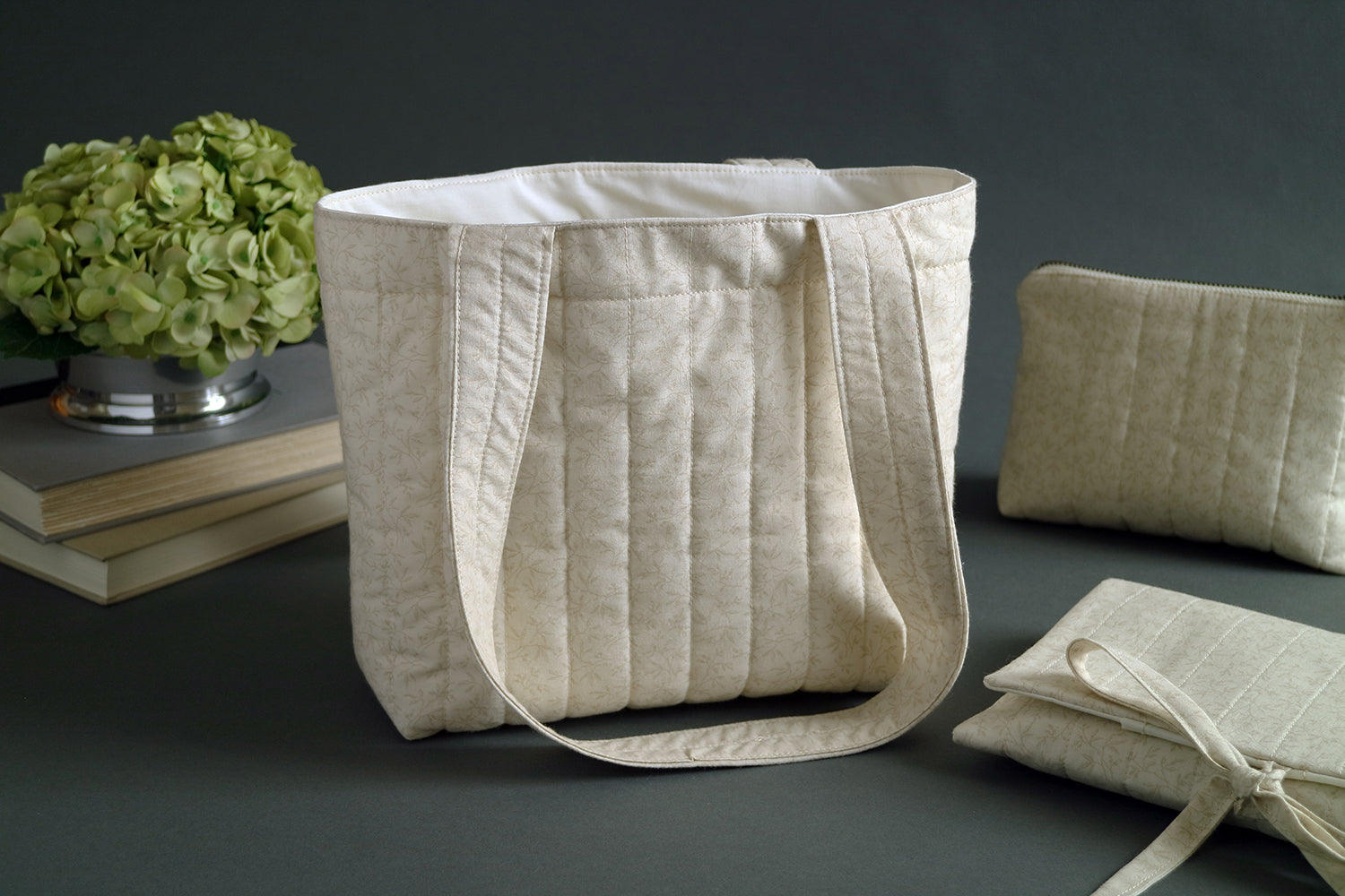 Handmade Quilted Mini Tote Bag